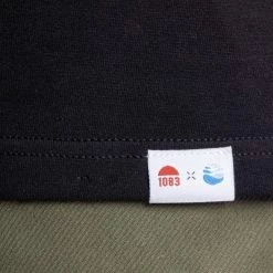 1083 T-SHIRT DROIT 324 TIME FOR THE PLANET Coton Bio Noir Homme -1083 boutique 324 1083xtime for the planet 0000 zoom 3