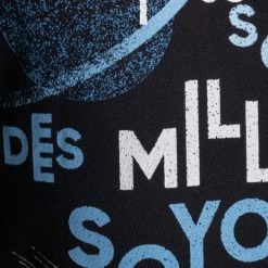 1083 T-SHIRT DROIT 324 TIME FOR THE PLANET Coton Bio Noir Homme -1083 boutique 324 1083xtime for the planet 0001 zoom 2