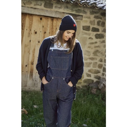 1083 BONNET 841 VOLONTAIRE Recycle Bleu Unisexe 4 1083 BONNET 841 VOLONTAIRE Recycle Bleu Unisexe - Image 2