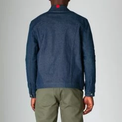 1083 VESTE DROITE 702 Coton Bio Superdenim Flex Indigo Brut Homme 14 1083 VESTE DROITE 702 Coton Bio Superdenim Flex Indigo Brut Homme -1083 boutique 702 veste dos