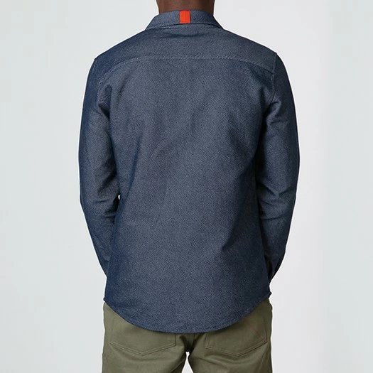 1083 SUR-CHEMISE 721 GOELAND LES HIRONDELLES Surcyclee Denimoriginal Bleu 5 1083 SUR-CHEMISE 721 GOELAND LES HIRONDELLES Surcyclee Denimoriginal Bleu - Image 4