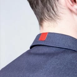 1083 VESTE CINTREE 782 INFINI BELLEVILLE Recyclee Superdenim Bleu Homme -1083 boutique 782 blazer belleville 4