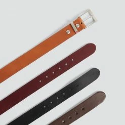 1083 CEINTURE BOUCLE CARREE 810 Cuir Camel Unisexe 7 1083 CEINTURE BOUCLE CARREE 810 Cuir Camel Unisexe -1083 boutique 810