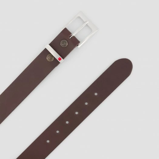 1083 CEINTURE BOUCLE CARREE 810 Cuir Marron Unisexe 3 1083 CEINTURE BOUCLE CARREE 810 Cuir Marron Unisexe