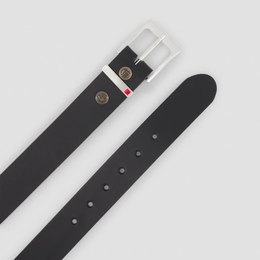 1083 CEINTURE BOUCLE CARREE 810 Cuir Noir Unisexe 3 1083 CEINTURE BOUCLE CARREE 810 Cuir Noir Unisexe