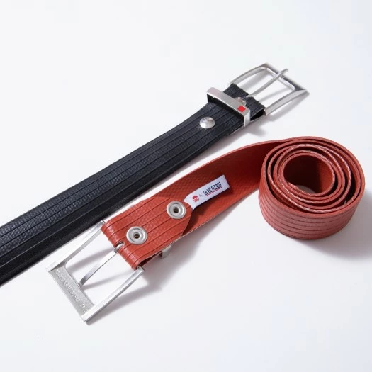 1083 CEINTURE 818 VOLONTAIRE LA VIE EST BELT Surcyclee Rouge Unisexe 6 1083 CEINTURE 818 VOLONTAIRE LA VIE EST BELT Surcyclee Rouge Unisexe - Image 5