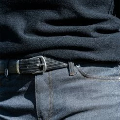 1083 CEINTURE 828 VOLONTAIRE LA VIE EST BELT Surcyclee Noir Unisexe 9 1083 CEINTURE 828 VOLONTAIRE LA VIE EST BELT Surcyclee Noir Unisexe -1083 boutique 828 noir