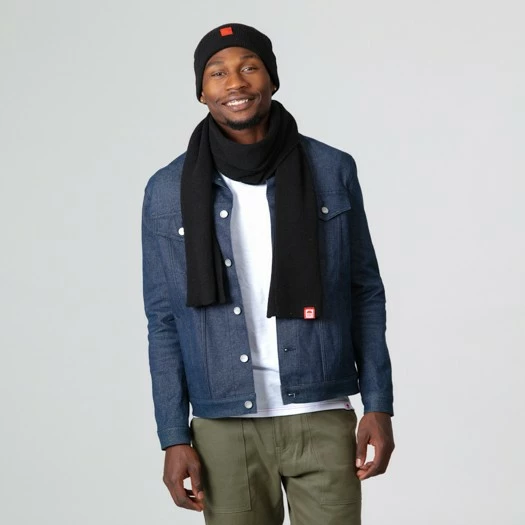 1083 BONNET 841 Coton Recycle Noir Unisexe 3 1083 BONNET 841 Coton Recycle Noir Unisexe