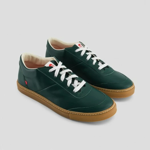 1083 SNEAKERS BASSES 902 Cuir Vert Sapin Unisexe 4 1083 SNEAKERS BASSES 902 Cuir Vert Sapin Unisexe - Image 2