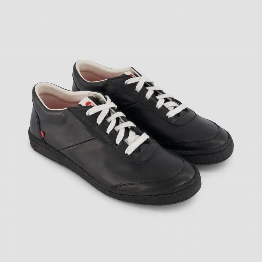 1083 SNEAKERS BASSES 902 Cuir Noir Unisexe 4 1083 SNEAKERS BASSES 902 Cuir Noir Unisexe - Image 2