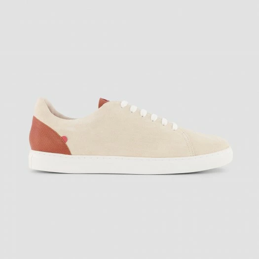 1083 SNEAKERS BASSES 912 Cuir Beige/terracotta Unisexe 3 1083 SNEAKERS BASSES 912 Cuir Beige/terracotta Unisexe