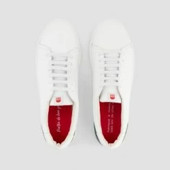 1083 SNEAKERS BASSES 912 Cuir Blanc/sapin Unisexe 10 1083 SNEAKERS BASSES 912 Cuir Blanc/sapin Unisexe -1083 boutique 912 blanc sapin top raw 1