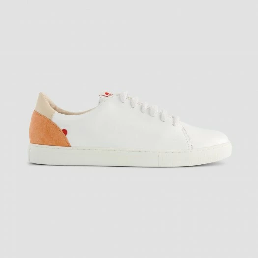 1083 SNEAKERS BASSES 912 Cuir Blanc/antique Unisexe 3 1083 SNEAKERS BASSES 912 Cuir Blanc/antique Unisexe
