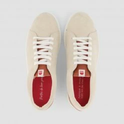 1083 SNEAKERS BASSES 912 Cuir Beige/terracotta Unisexe 12 1083 SNEAKERS BASSES 912 Cuir Beige/terracotta Unisexe -1083 boutique 912 beige terracotta vue dessus