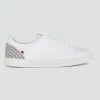 1083 SNEAKERS BASSES 912 Cuir Blanc/rayures Unisexe 2 1083 SNEAKERS BASSES 912 Cuir Blanc/rayures Unisexe -1083 boutique 912 blanc rayures f
