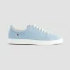 1083 SNEAKERS BASSES 912 Cuir Ciel Unisexe -1083 boutique 912 bleu ciel side raw 1