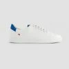 1083 SNEAKERS BASSES 912 Cuir Blanc/bleu Roi Unisexe 2 1083 SNEAKERS BASSES 912 Cuir Blanc/bleu Roi Unisexe -1083 boutique 912 bleu roi side raw 1 1