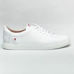 1083 SNEAKERS BASSES 912 Cuir Blanc/nature Unisexe