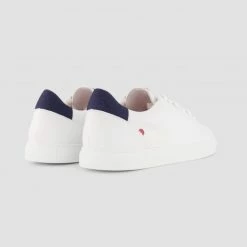 1083 SNEAKERS BASSES 912 Cuir Blanc/col Superdenim Unisexe 10 1083 SNEAKERS BASSES 912 Cuir Blanc/col Superdenim Unisexe -1083 boutique 912bcs49 39 dos raw 1