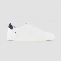 1083 SNEAKERS BASSES 912 Cuir Blanc/col Superdenim Unisexe