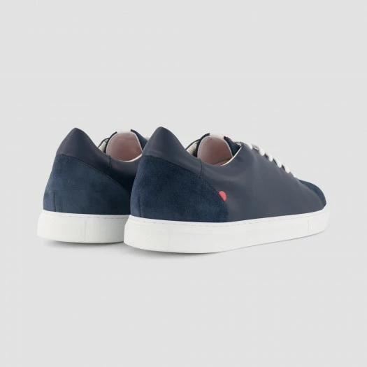 1083 SNEAKERS BASSES 912 Cuir Bleu Unisexe 5 1083 SNEAKERS BASSES 912 Cuir Bleu Unisexe - Image 3