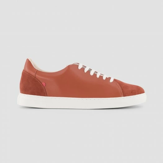 1083 SNEAKERS BASSES 912 Cuir Terracotta Unisexe 3 1083 SNEAKERS BASSES 912 Cuir Terracotta Unisexe
