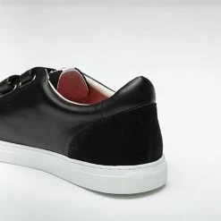 1083 SNEAKERS BASSES 913 Cuir Noir Unisexe 9 1083 SNEAKERS BASSES 913 Cuir Noir Unisexe -1083 boutique 913 noir talon