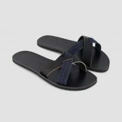 1083 SANDALES 928 Coton Bio Cuir Superdenim/noir Unisexe 9 1083 SANDALES 928 Coton Bio Cuir Superdenim/noir Unisexe -1083 boutique 928sno26 profil