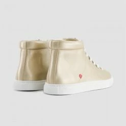 1083 SNEAKERS MONTANTES 951 Cuir Doré Unisexe -1083 boutique 951 montante dore dos raw 1