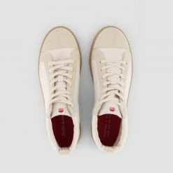 1083 SNEAKERS MONTANTES 951 Coton Bio Ecru/beige Unisexe 10 1083 SNEAKERS MONTANTES 951 Coton Bio Ecru/beige Unisexe -1083 boutique 951 beige denimori vue dessus