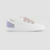 1083 SNEAKERS BASSES 913 Cuir Lilas Unisexe 1 1083 SNEAKERS BASSES 913 Cuir Lilas Unisexe -1083 boutique ah21 913 blanc lilas side