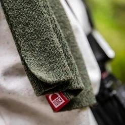 1083 ECHARPE 842 Recyclee Kaki Unisexe -1083 boutique bonnets echarpe 6