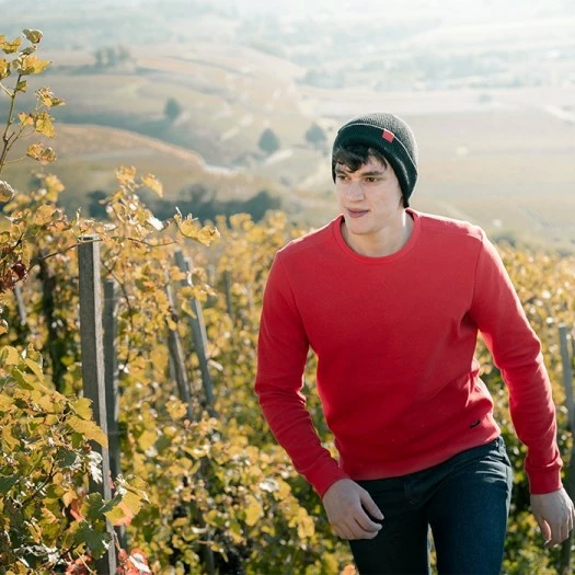 1083 BONNET 841 Coton Recycle Noir Unisexe 8 1083 BONNET 841 Coton Recycle Noir Unisexe - Image 6