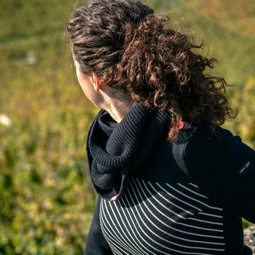 1083 TOUR DE COU 844 VOLONTAIRE Recycle Bleu Unisexe 5 1083 TOUR DE COU 844 VOLONTAIRE Recycle Bleu Unisexe - Image 3