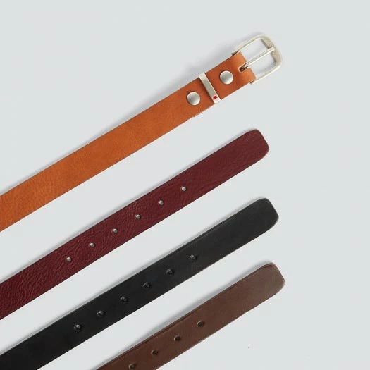 1083 CEINTURE BOUCLE CARROND 821 Cuir Marron Unisexe 4 1083 CEINTURE BOUCLE CARROND 821 Cuir Marron Unisexe - Image 2