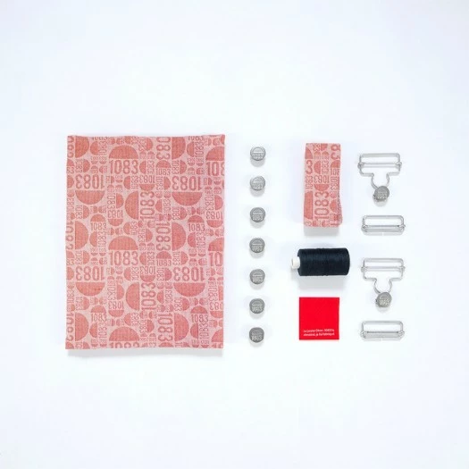 1083 KIT FABRICATION 0 KM 889 SALOPETTE Indigo Brut Unisexe 3 1083 KIT FABRICATION 0 KM 889 SALOPETTE Indigo Brut Unisexe