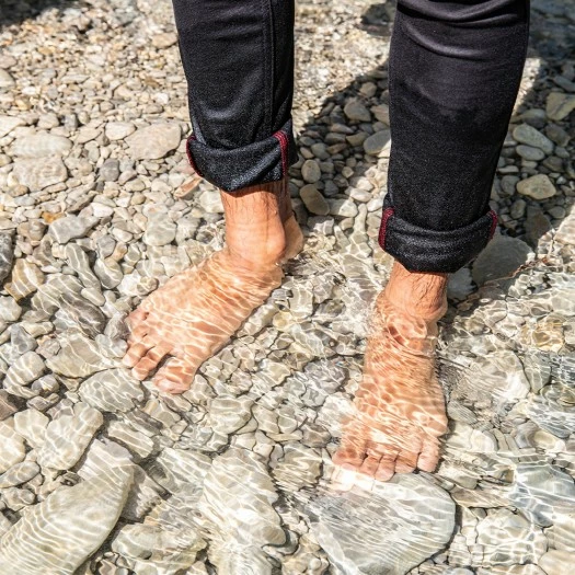 1083 JEANS SKINNY 107 SUPER FUSELE Coton Bio Microdenim Doubleflex Uni Noir 9 1083 JEANS SKINNY 107 SUPER FUSELE Coton Bio Microdenim Doubleflex Uni Noir - Image 7