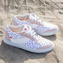1083 SNEAKERS BASSES 903 Coton Bio Pavot/blanc Unisexe -1083 boutique pe 21 chaussures 17