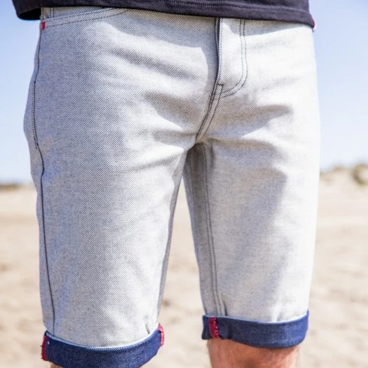 1083 BERMUDA DROIT 171 Coton Bio Denimoriginal Bleu Inverse Homme 10 1083 BERMUDA DROIT 171 Coton Bio Denimoriginal Bleu Inverse Homme - Image 8