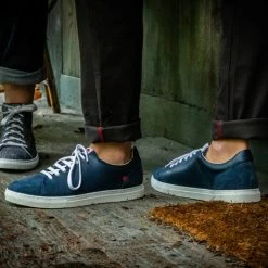 1083 SNEAKERS BASSES 912 Cuir Bleu Unisexe 13 1083 SNEAKERS BASSES 912 Cuir Bleu Unisexe -1083 boutique photos 0022 microsoftteams image 9