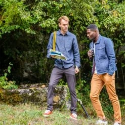 1083 CHINO AJUSTE 163 Coton Bio Filidenim Flex Uni Anthracite Homme -1083 boutique photos 0023 microsoftteams image 8 1