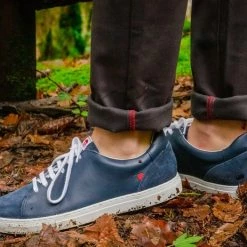 1083 SNEAKERS BASSES 912 Cuir Bleu Unisexe 12 1083 SNEAKERS BASSES 912 Cuir Bleu Unisexe -1083 boutique photos 0032 912 bleu