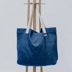 1083 CABAS 850 MME CHOUETTE LES HIRONDELLES Surcycle Bleu Unisexe 12 1083 CABAS 850 MME CHOUETTE LES HIRONDELLES Surcycle Bleu Unisexe -1083 boutique web les hirondelles x 1083 cabas chouette denim credit elisemorgan 153